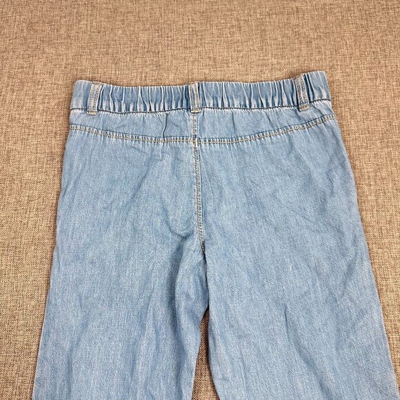 NEW! Thereabouts Boys Kids Denim Joggers Pants Light Wash 5 Reg $36 Cotton Blend - Picture 11 of 12